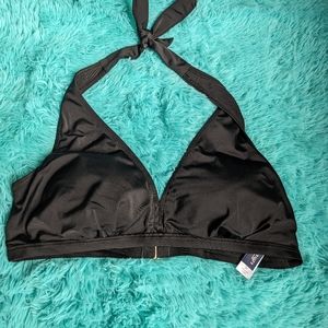 Swimsuits For All Black Bikini top sz 22